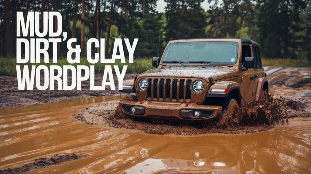 Mud, Dirt & Clay Wordplay