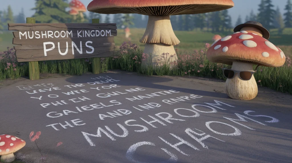 Mushroom Kingdom Puns