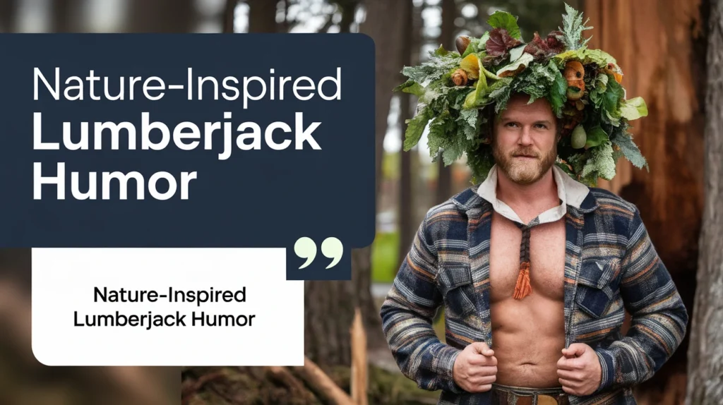 Nature-Inspired Lumberjack Humor