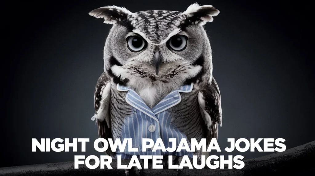 Night Owl Pajama Jokes for Late Laughs