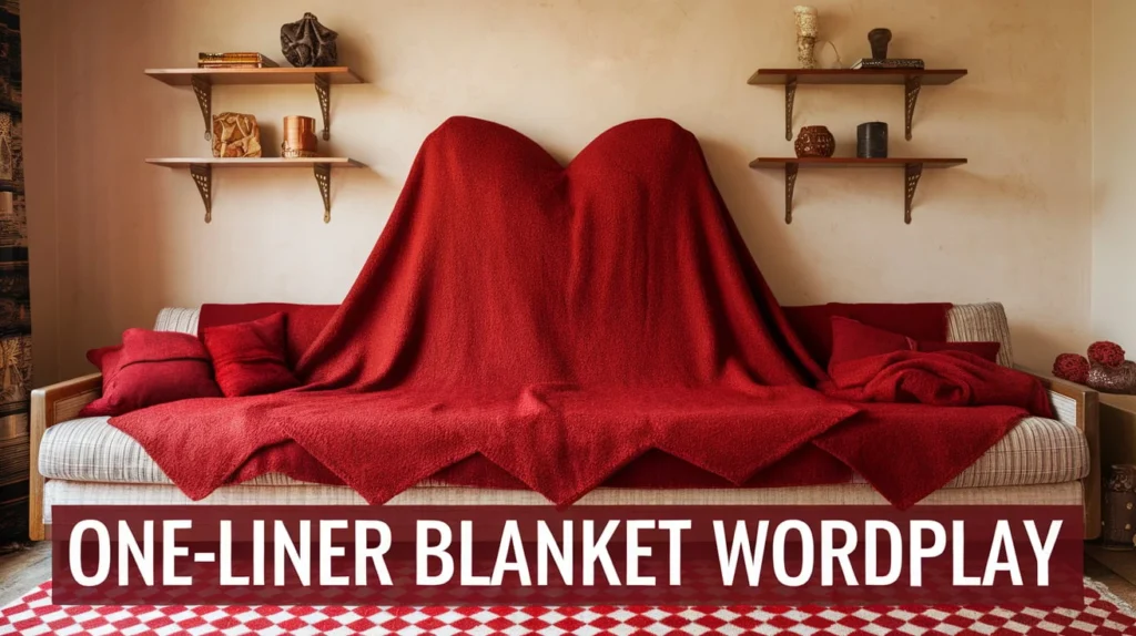 One-Liner Blanket Wordplay