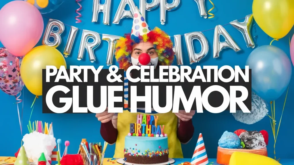Party & Celebration Glue Humor
