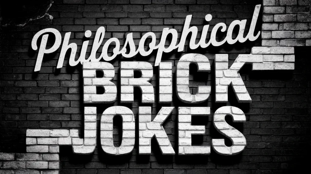 Philosophical Brick Jokes