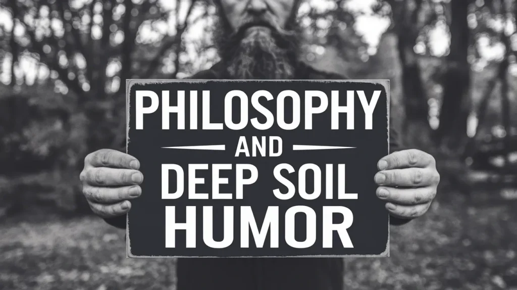 Philosophy and Deep Soil Humor