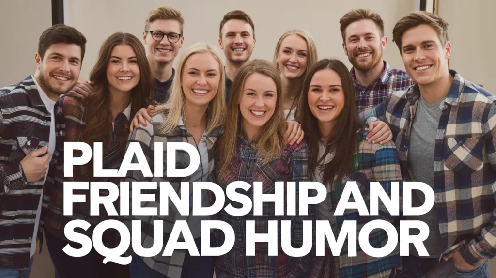 Plaid Friendship and Squad Humor