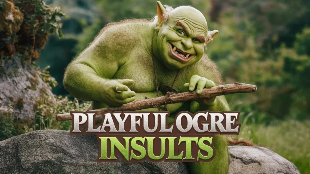 Playful Ogre Insults