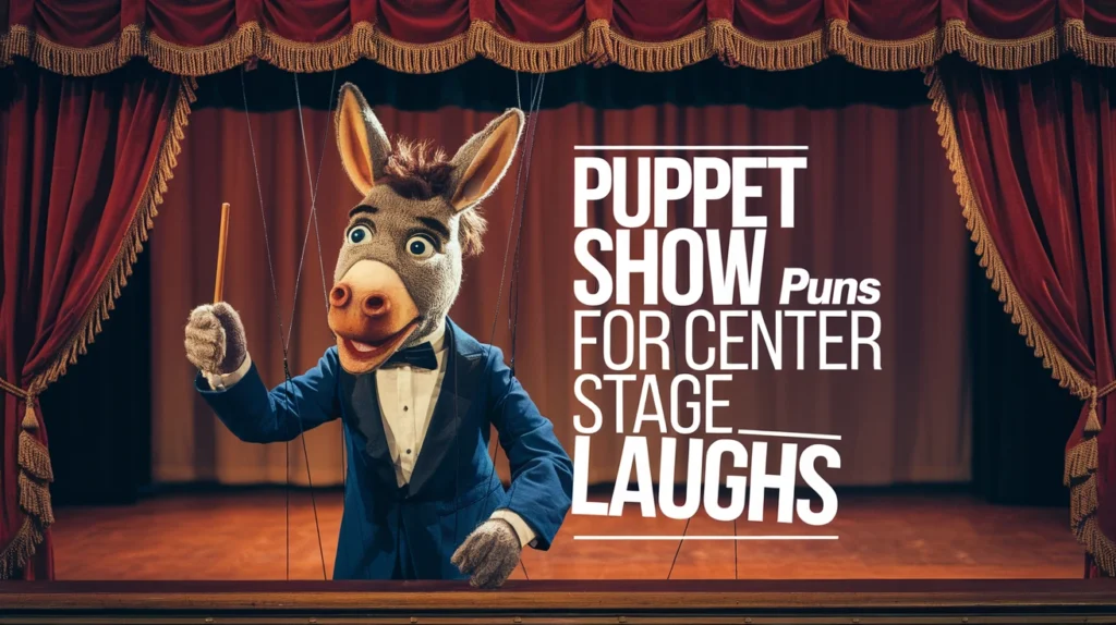 Puppet Show Puns for Center Stage Laughs
