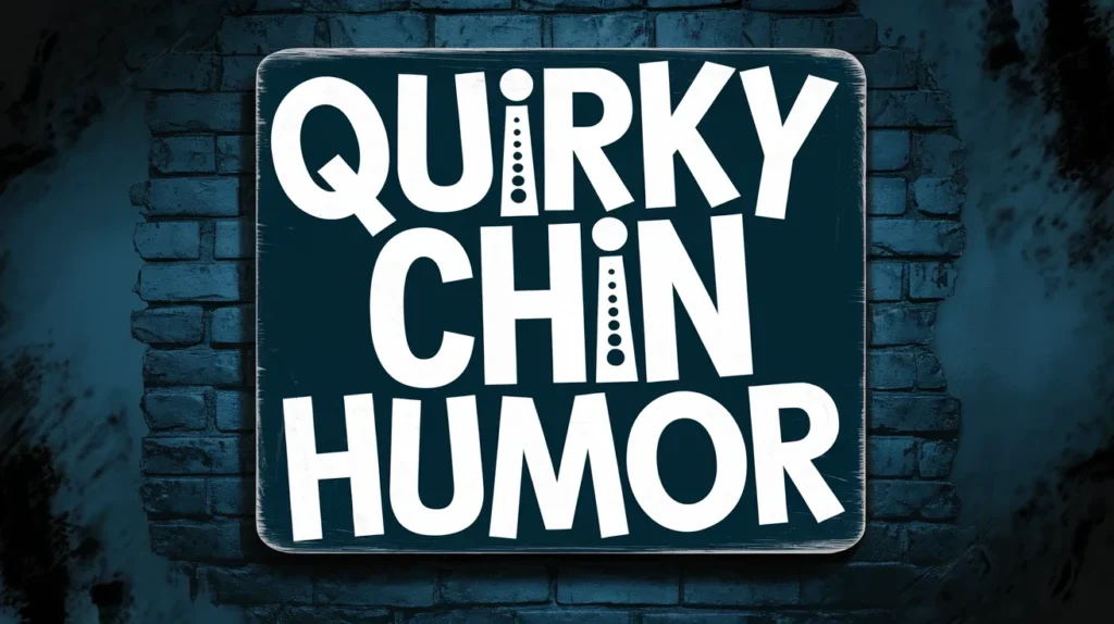 Quirky Chin Humor
