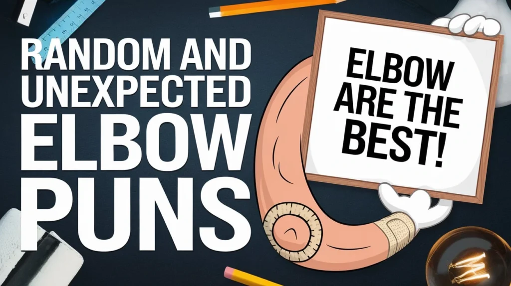 Random and Unexpected Elbow Puns