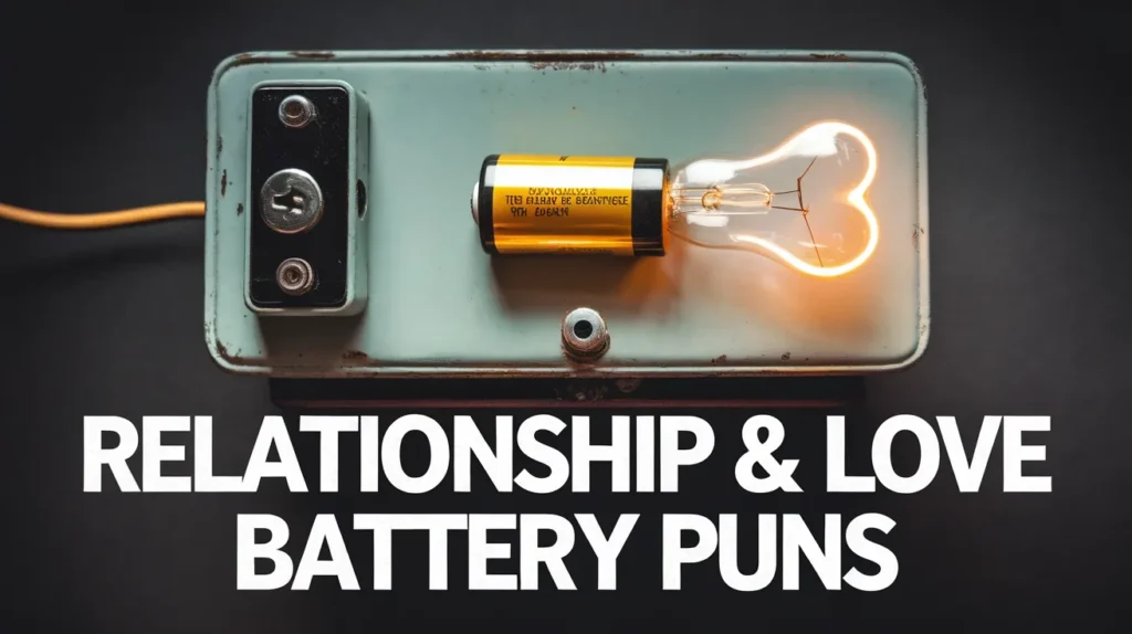 Relationship & Love Battery Puns