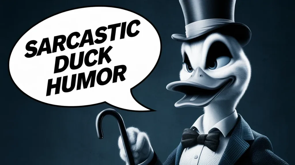 Sarcastic Duck Humor