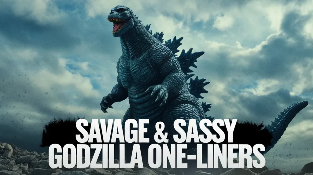 Savage & Sassy Godzilla One-Liners