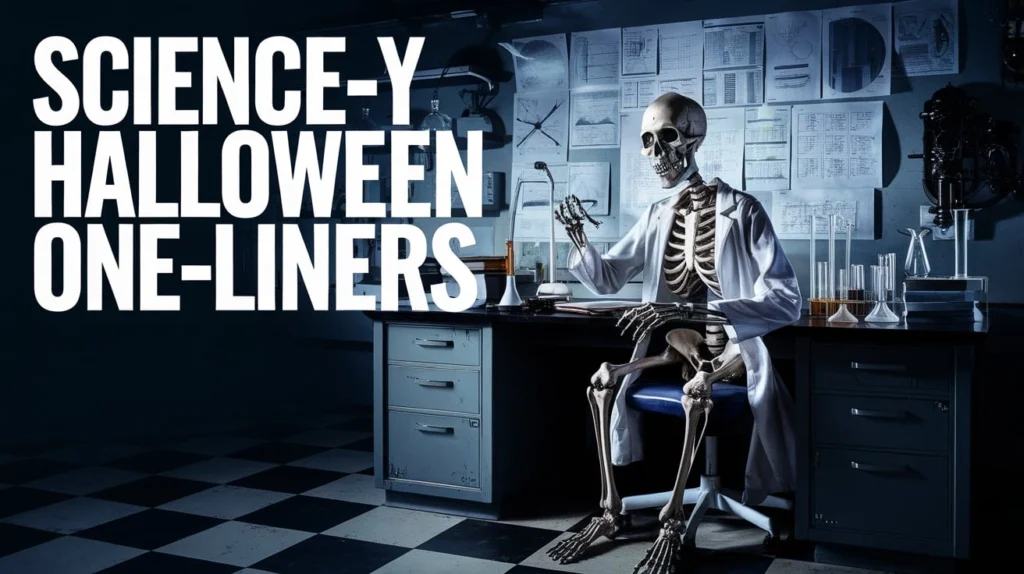 Science‑y Halloween One‑Liners