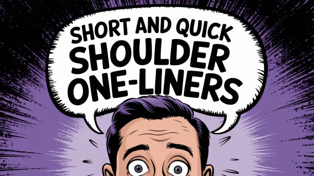 Short and Quick Shoulder One-Liners