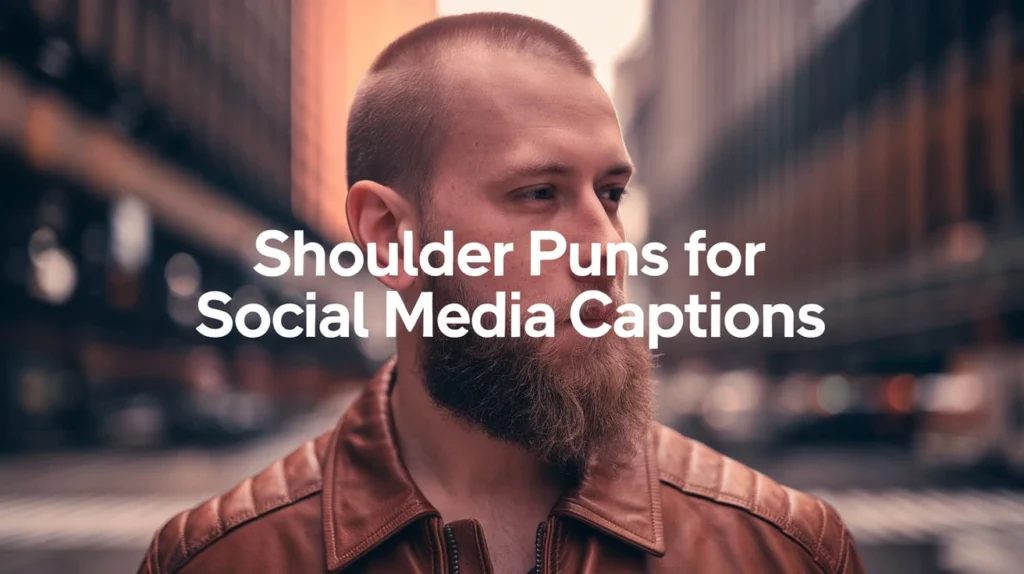 Shoulder Puns for Social Media Captions