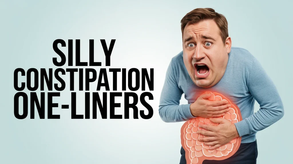 Silly Constipation One-Liners
