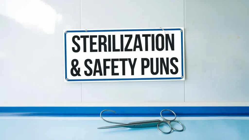 Sterilization & Safety Puns
