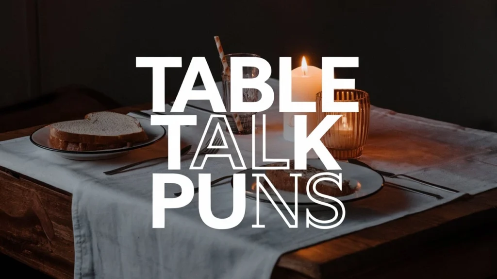 Table Talk Puns