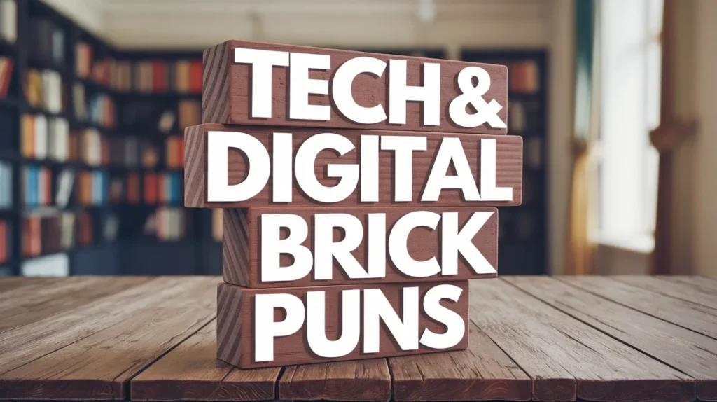 Tech & Digital Brick Puns