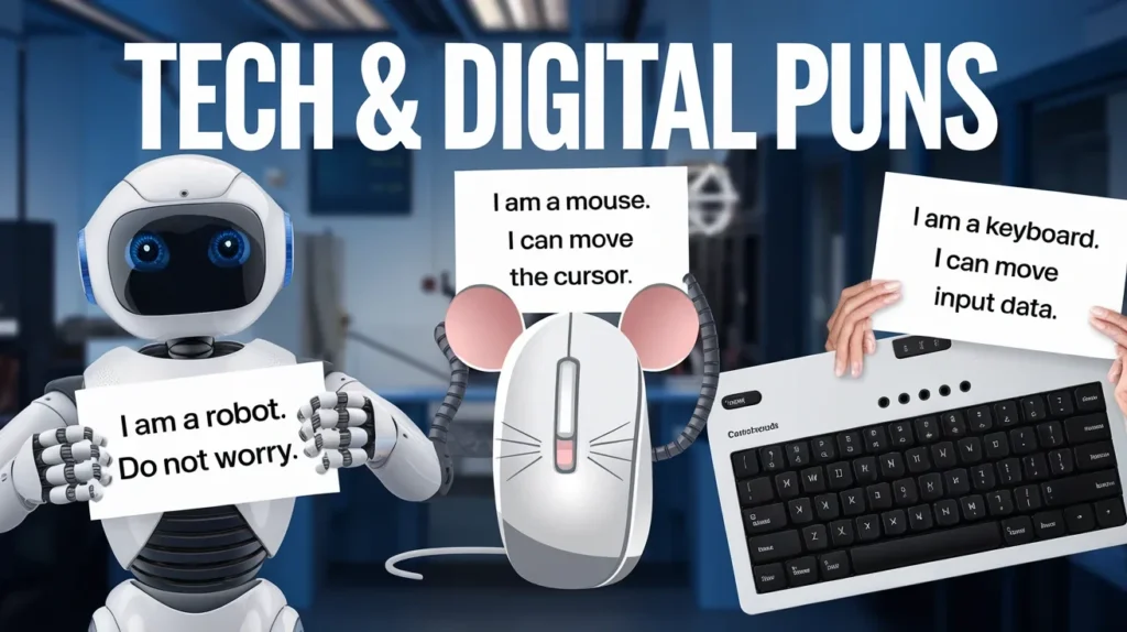 Tech & Digital Puns