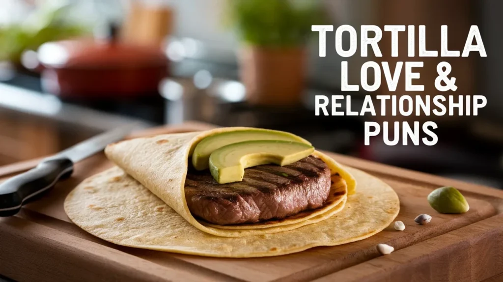 Tortilla Love & Relationship Puns