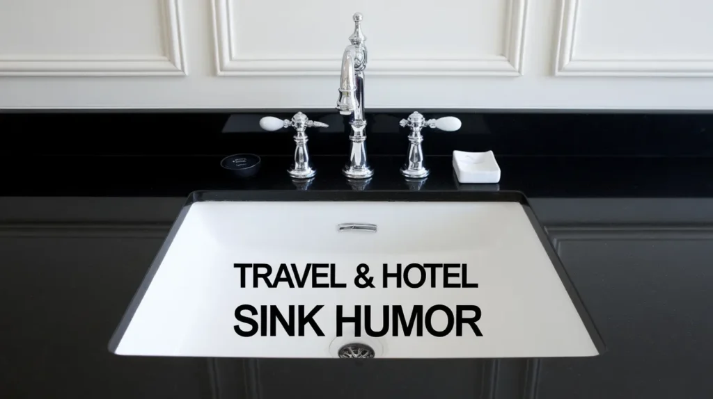 Travel & Hotel Sink Humor