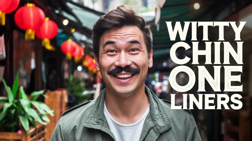 Witty Chin One Liners