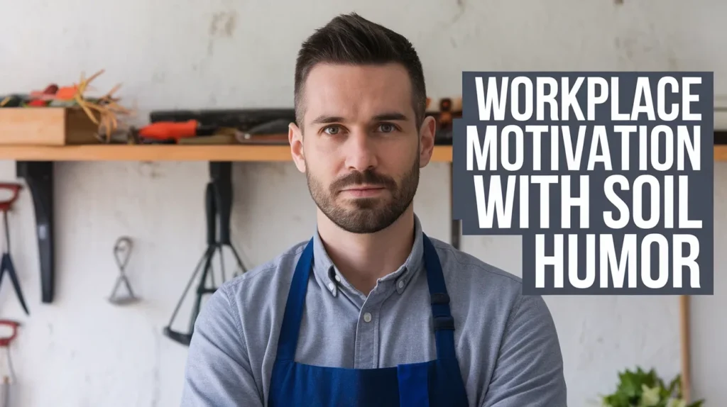 Workplace Motivation with Soil Humor