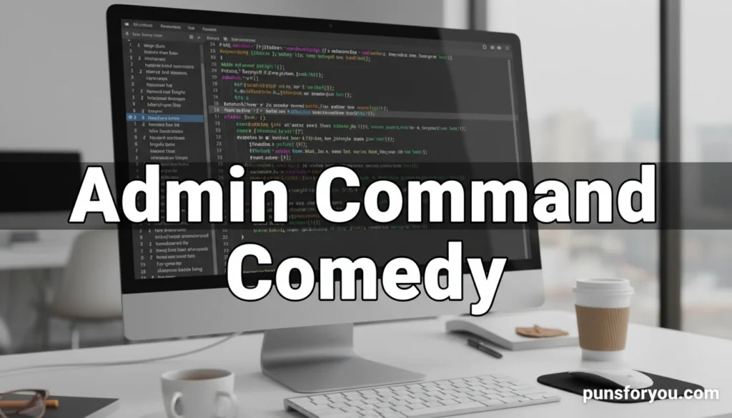 Admin Command Comedy