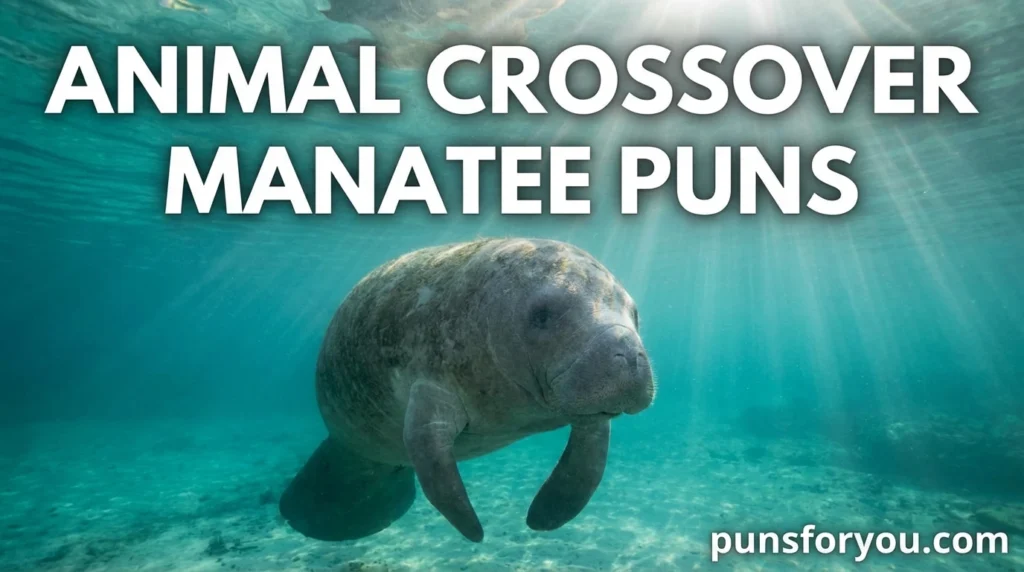 Animal Crossover Manatee Puns