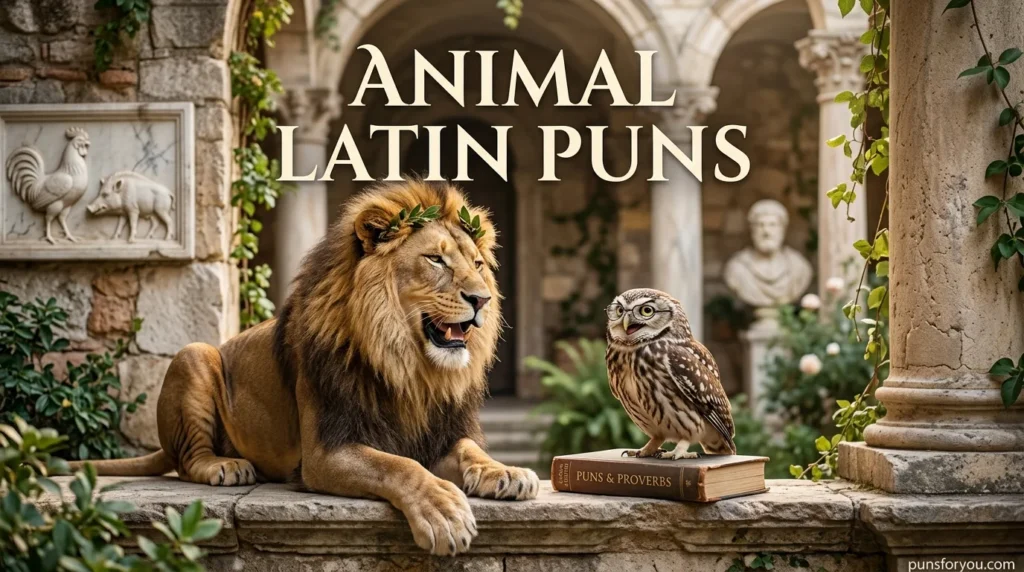 Animal Latin Puns