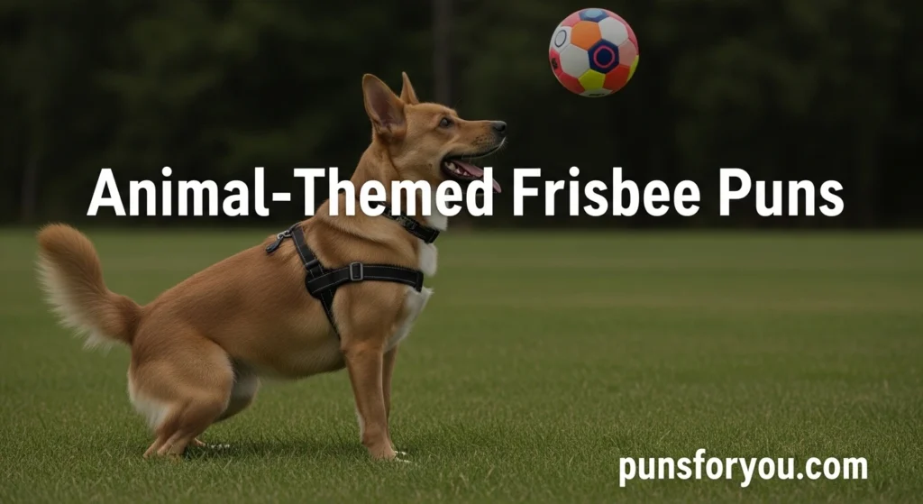 Animal-Themed Frisbee Puns