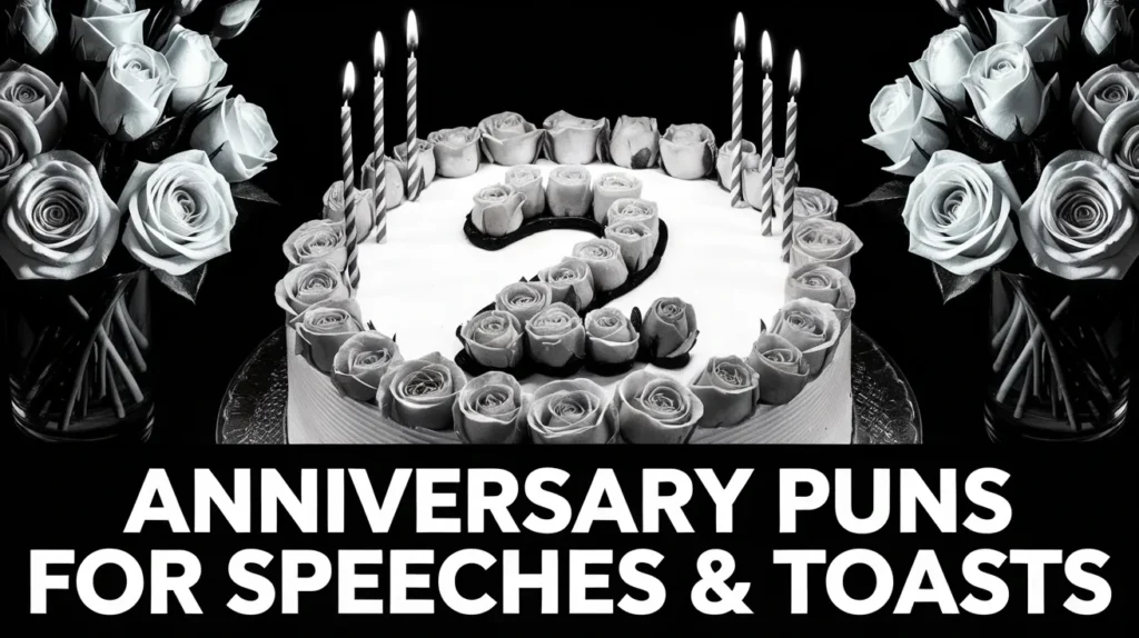 Anniversary Puns for Speeches & Toasts