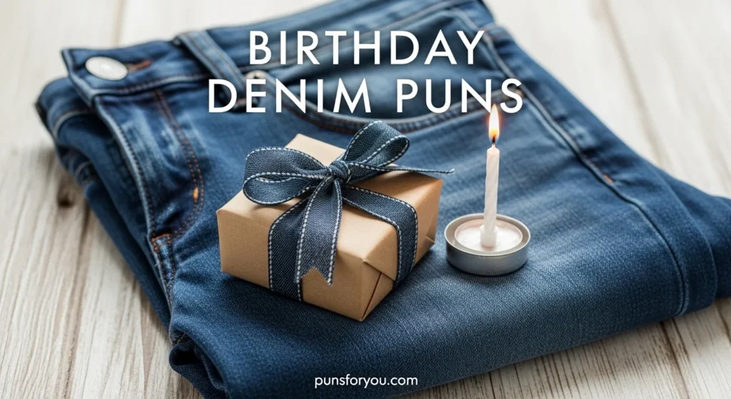 Birthday Denim Puns