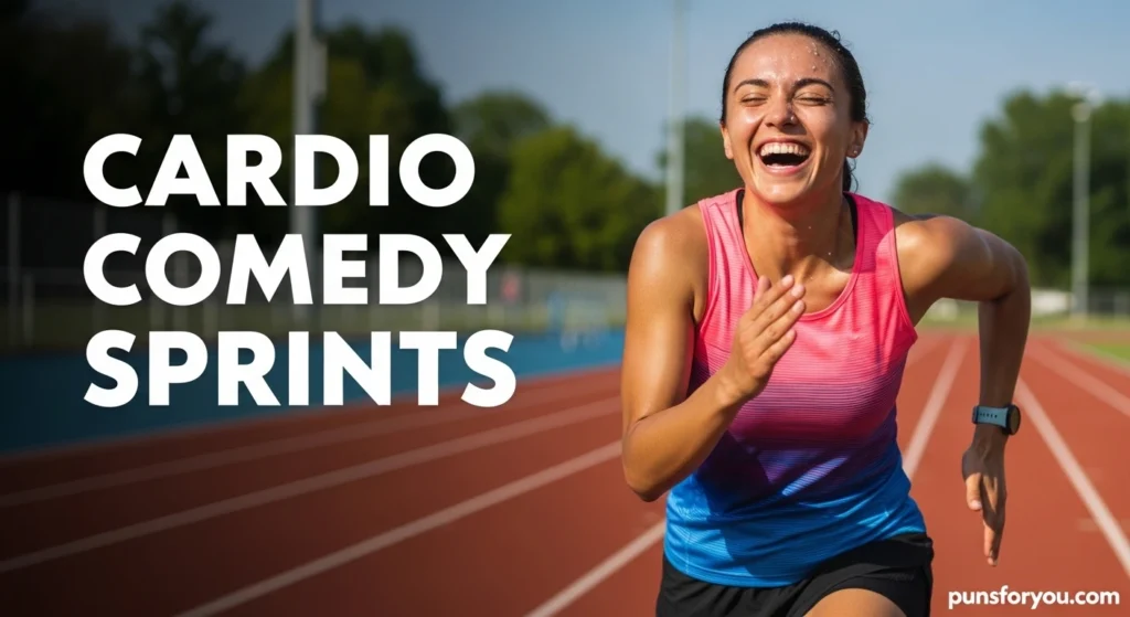 Cardio Comedy Sprints