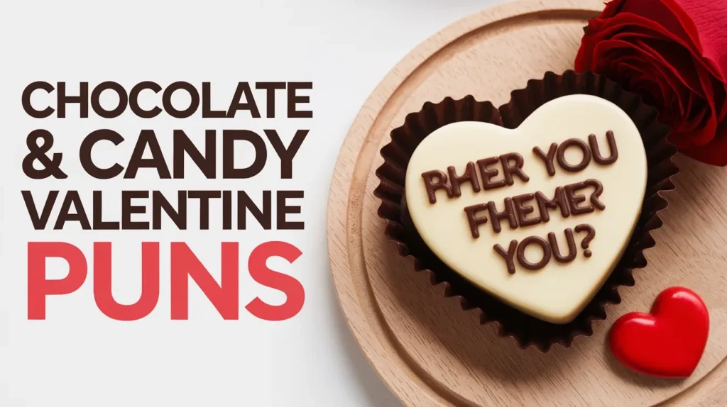 Chocolate & Candy Valentine Puns