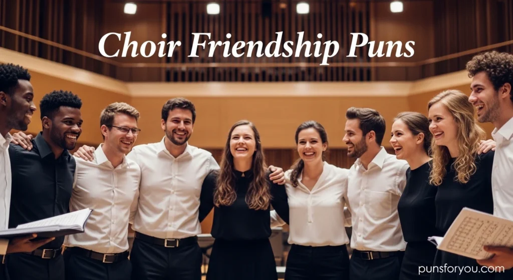 Choir Friendship Puns