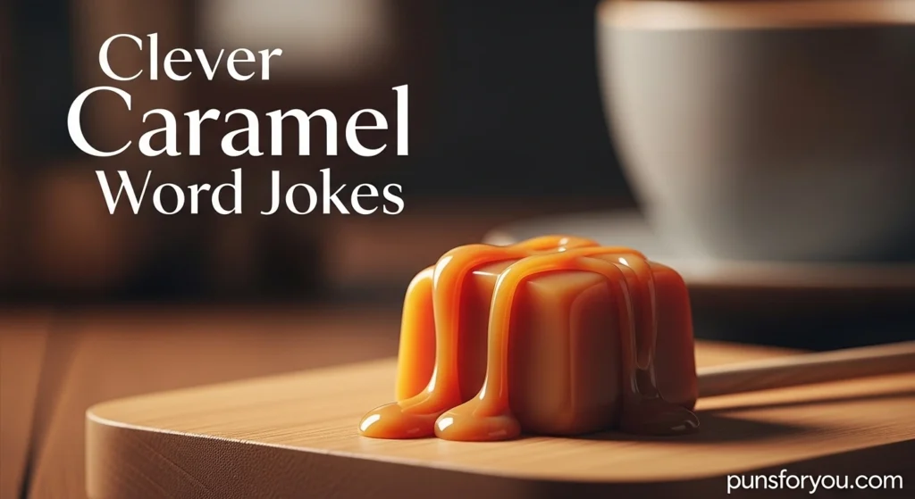 Clever Caramel Word Jokes