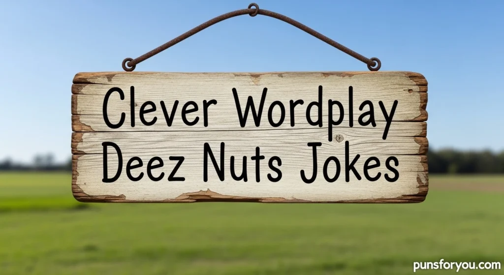 Clever Wordplay Deez Nuts Jokes