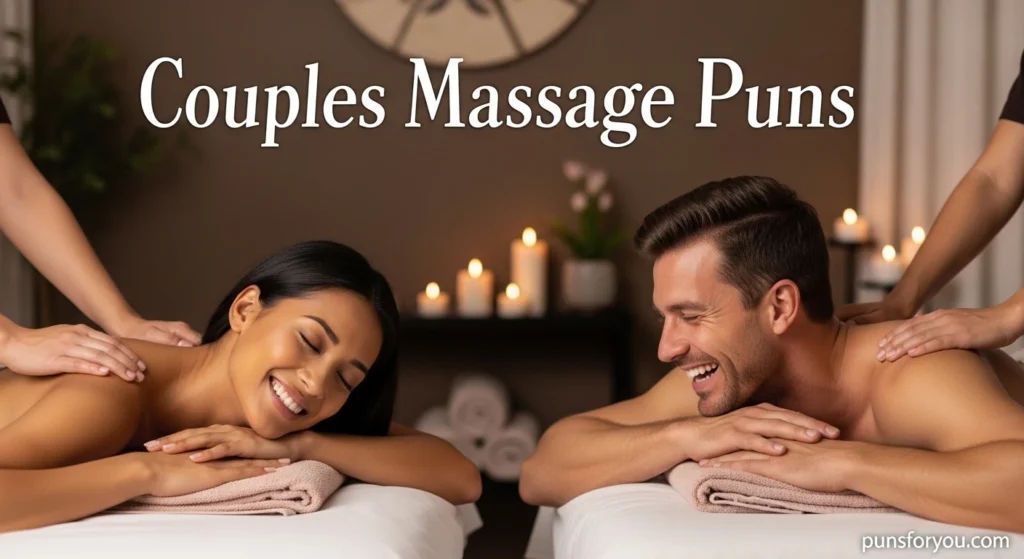 Couples Massage Puns