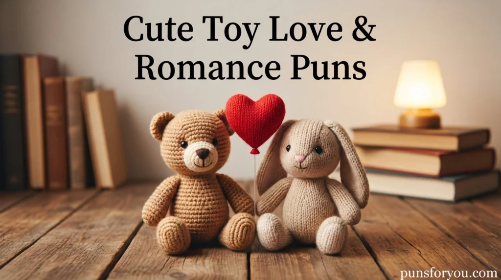 Cute Toy Love & Romance Puns