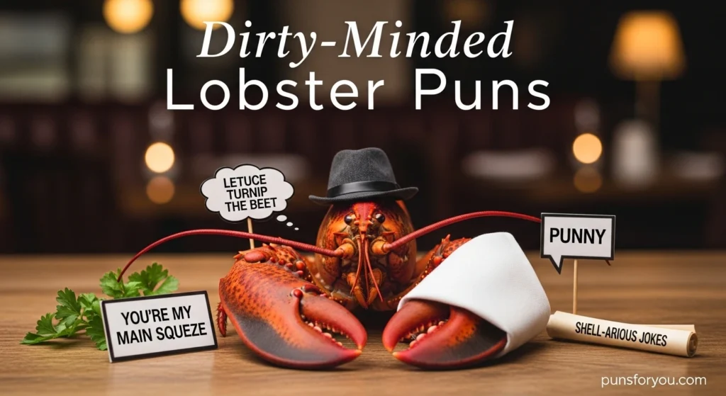Dirty-Minded Lobster Puns