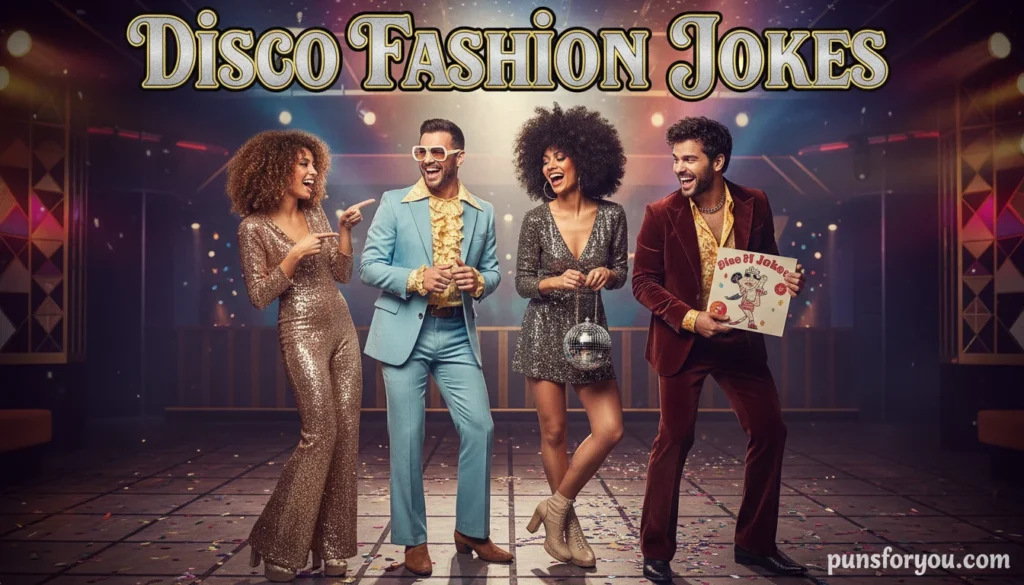 Disco Fashion Jokes