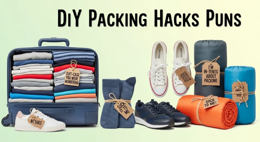 DIY Packing Hacks Puns