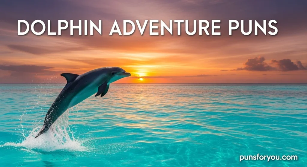 Dolphin Adventure Puns