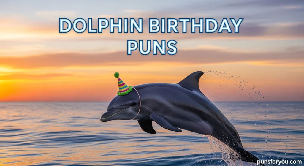 Dolphin Birthday Puns