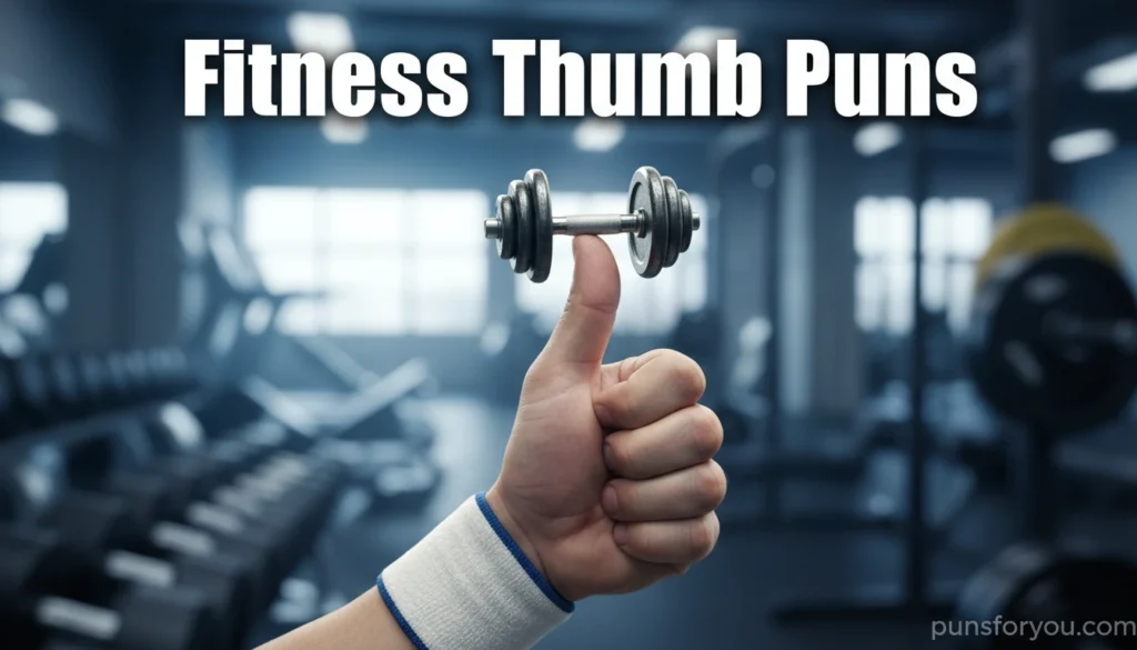 Fitness Thumb Puns