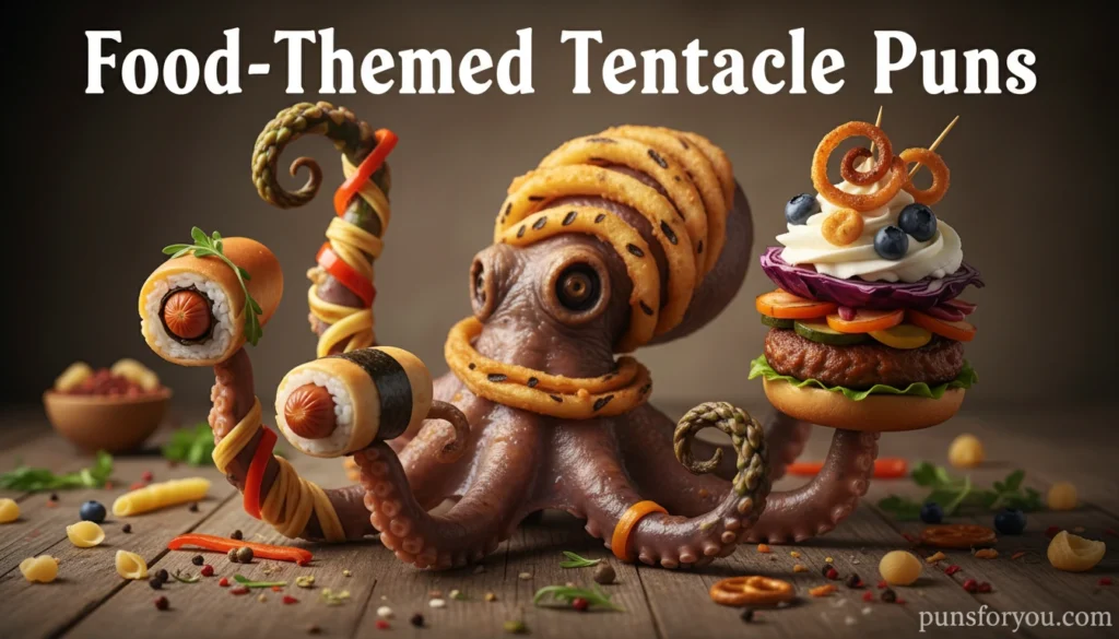 Food-Themed Tentacle Puns