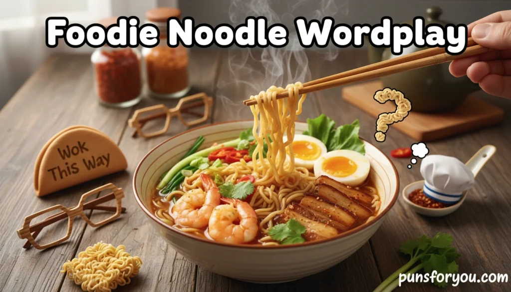 Foodie Noodle Wordplay