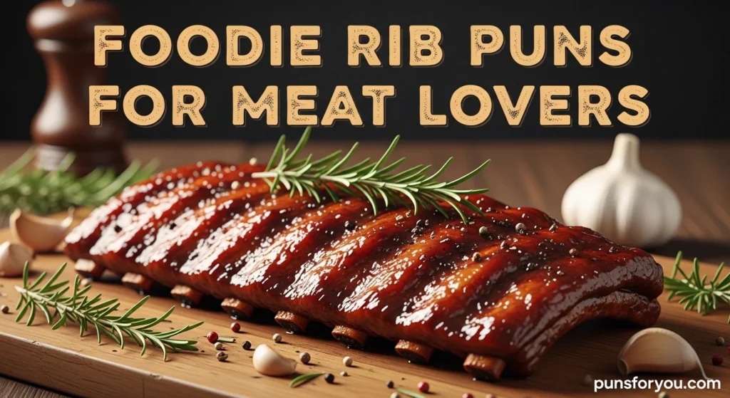 Foodie Rib Puns for Meat Lovers